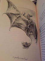 Sparkling illustration - Lady Isabella Trent - Natural History of Dragons - Marie Brennan