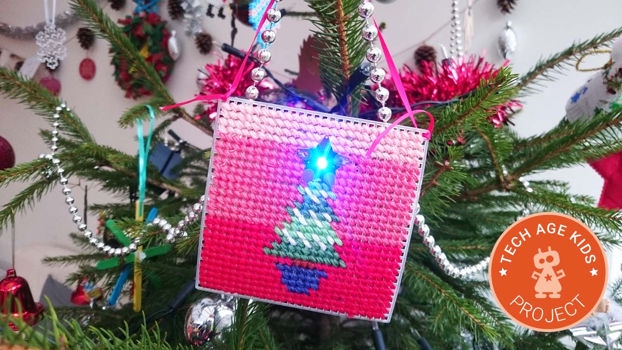 Pixel Art Tapestry Project with Teknikio Star LED | Tech Age Kids