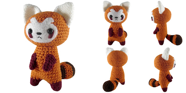 i crochet things: Pattern: Red Panda Amigurumi