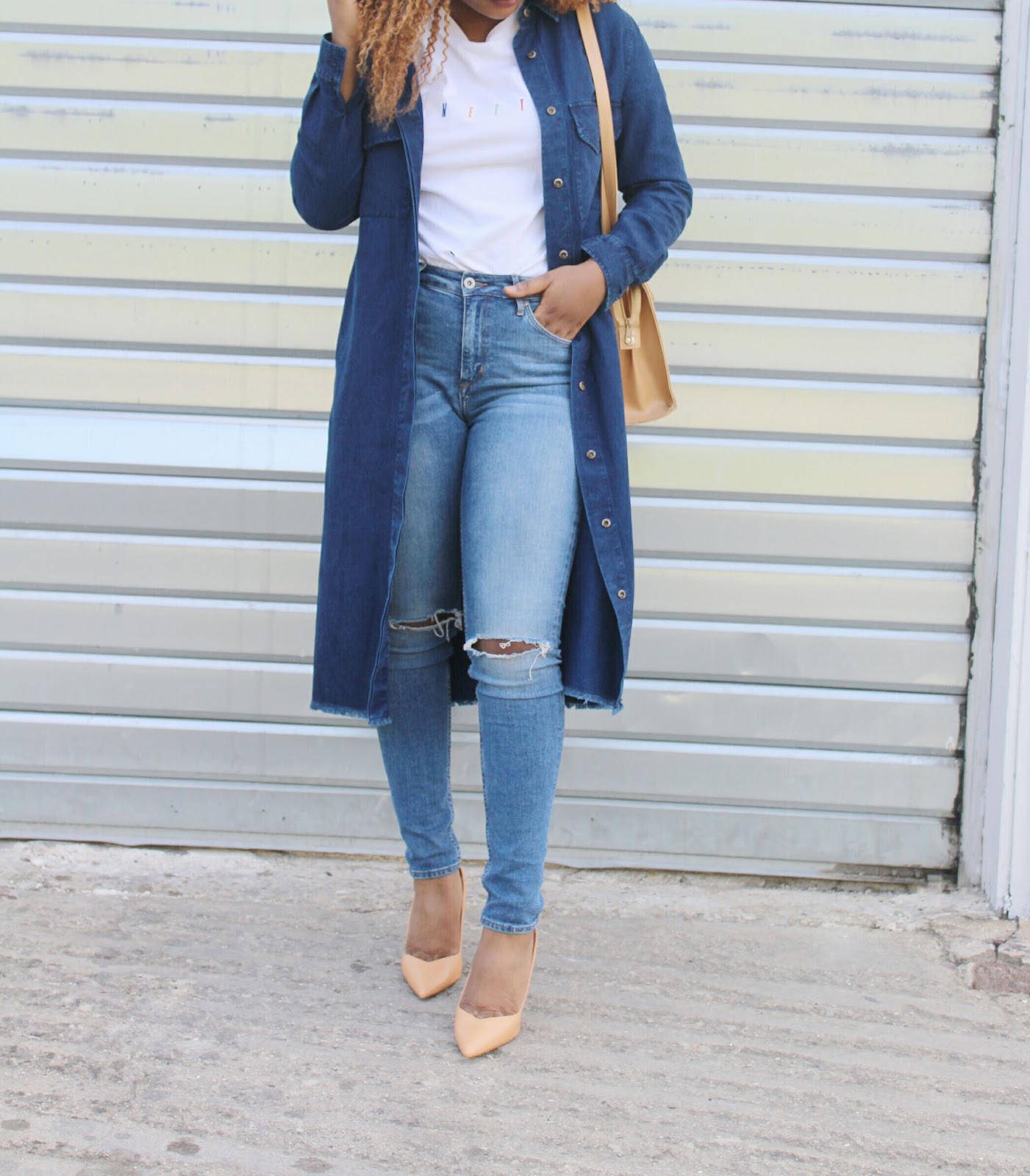 Wardrobeofglutonny Le trench en jean.