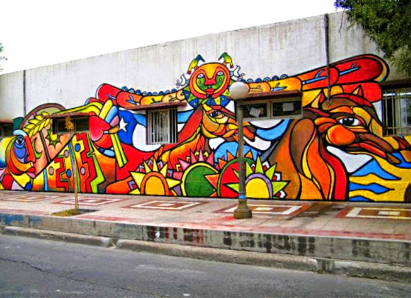 El arte es su máxima expresión Imágenes Murales Modernos en Paredes Publicas de BRP