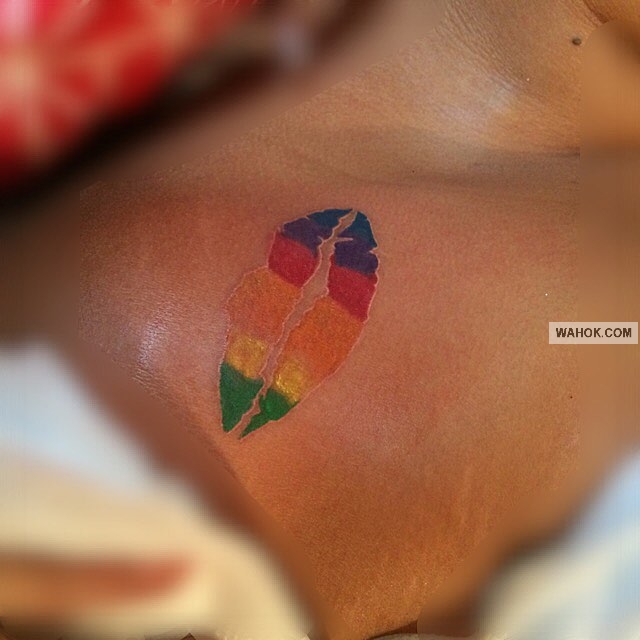 Gambar Tato Tema Pelangi Jenis Water Color, Geometris, Old Shool Terbaik tato 3D keren di punggung, gambar tato di dada, tato keren di kaki, macam macam tato terbaik di dunia, gambar tato tribal