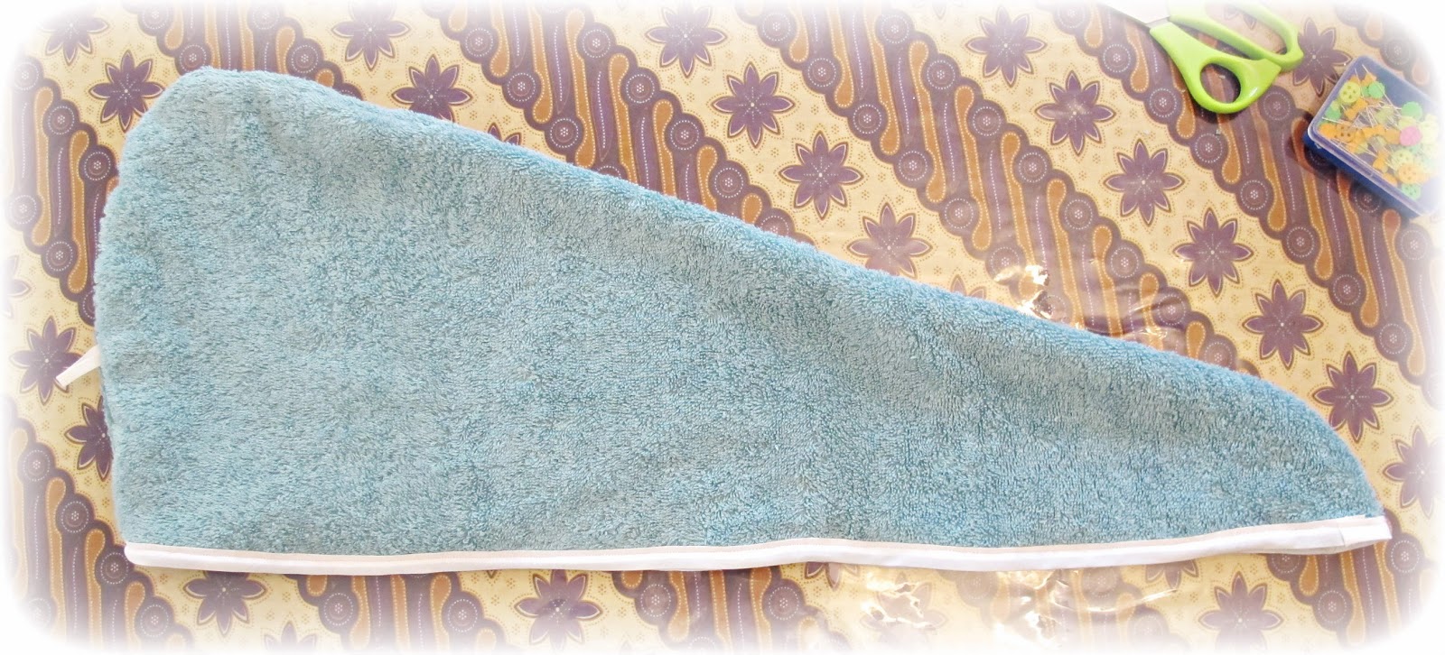 Two Cheeky Monkeys DIY Towel Hair Wrap Tutorial