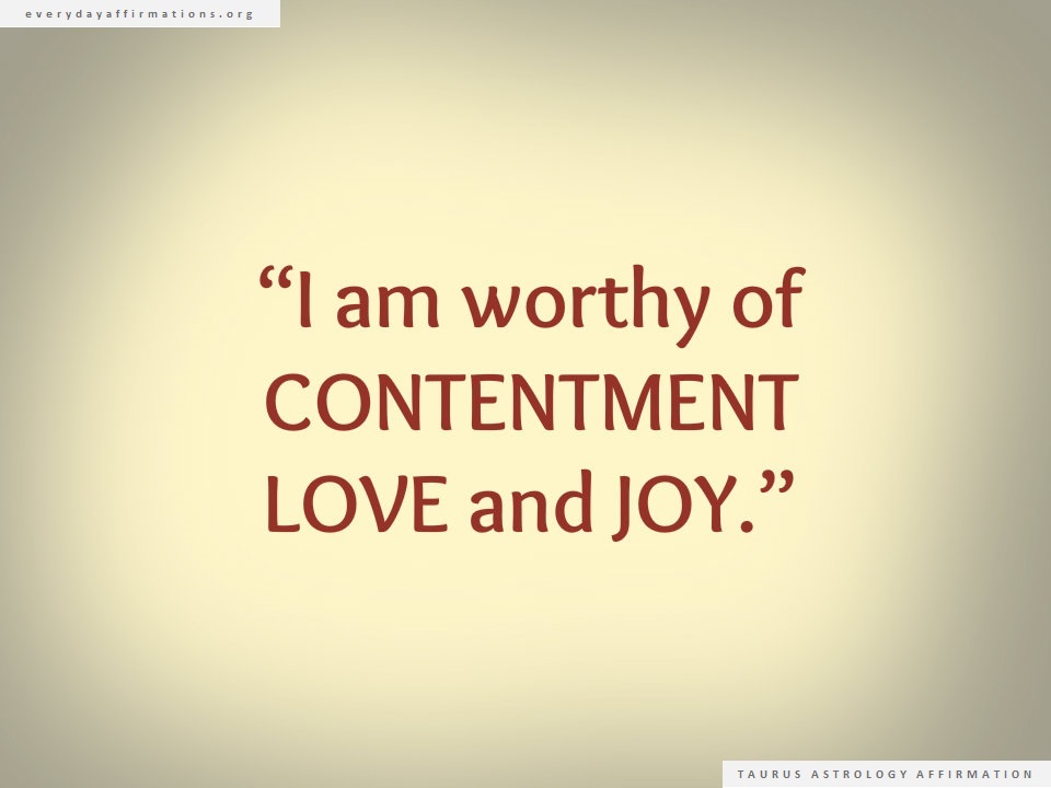 taurus-astrology-affirmations