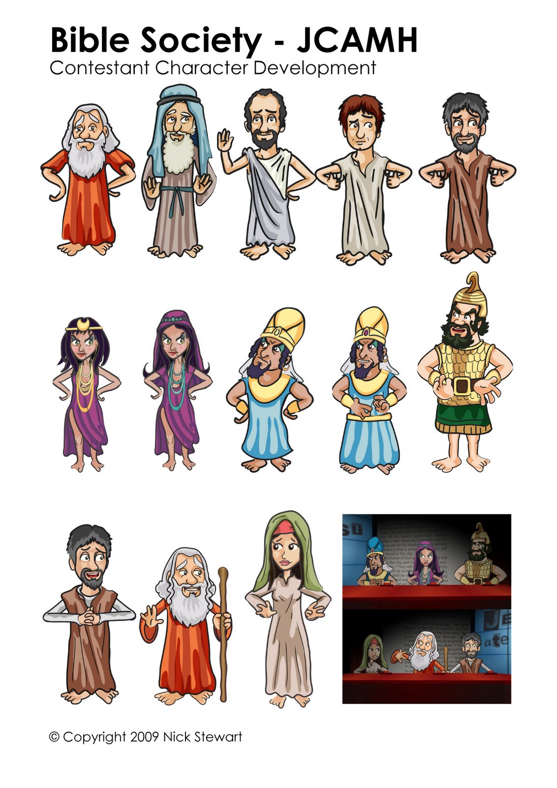 Free Printable Bible Character Pictures