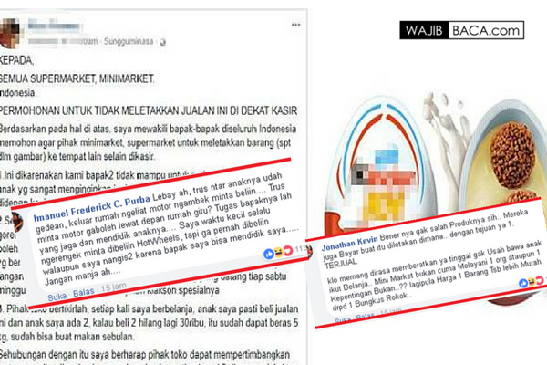 Curhatannya Soal Minta Minimarket Singkirkan Jajanan ini, Netizen Malah Ngatai Lebay dan Bapak Tak Baik