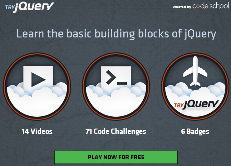 Now to learn jQuery interactively Learning jQuery