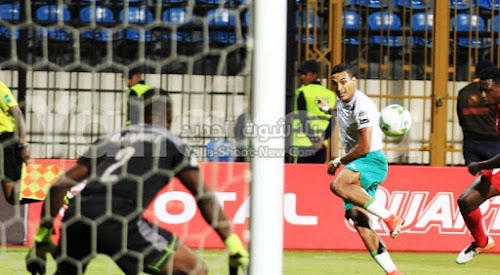 المصري يحقق فوز كبير على فريق إينوجو رينجرز في كأس الكونفيدرالية الأفريقية باربع اهداف لهدفين