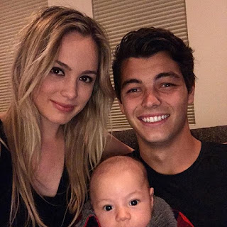 Taylor Fritz And His Wife Raquel Pedraza With Their Only Child 
