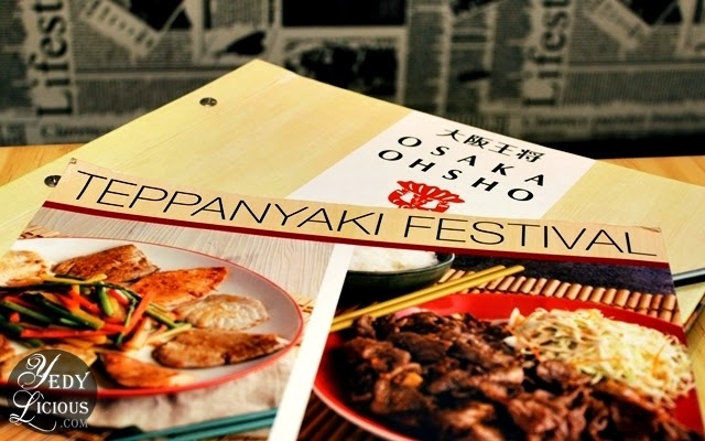 Teppanyaki Festival Osaka Ohsho Manila Philippines Teppanyaki Menu, Osaka Ohsho Gyoza Megamall PH Location Address Facebook Contact No Twitter Instagram