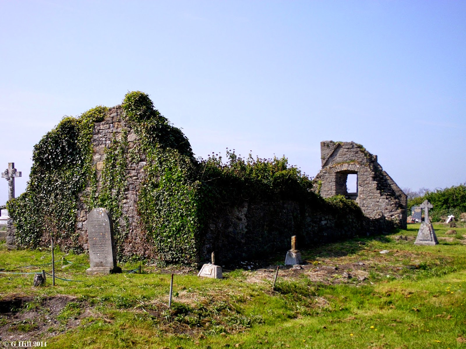 Ireland In Ruins Old Portmarnock Church Co Dublin