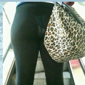 PHOTO Of The Day; Abuja Lady Wears Transperent Leggy Showing Soaked Pad. 1