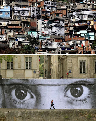 Super arte urbano en Israel y Palestina.