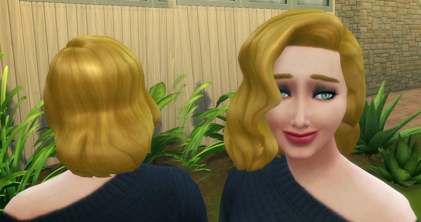 My Sims 4 Blog Kiara24 Medium Wavy Classic Hair For Females