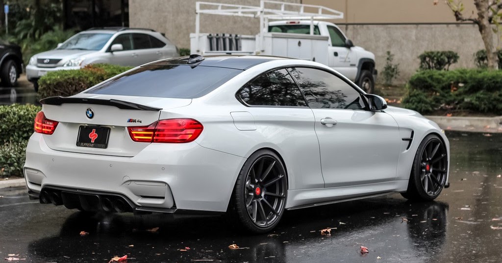 BMW m4 White Tuning