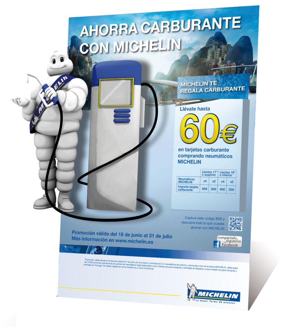 Revista Coche Michelin contraataca y lanza su propia promoción de combustible gratis Revista Coche Michelin contraataca y lanza su propia promoción de combustible gratis