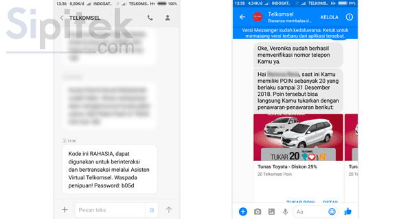 verifikasi kode layanan Asisten Virtual verifikasi kode layanan Asisten Virtual