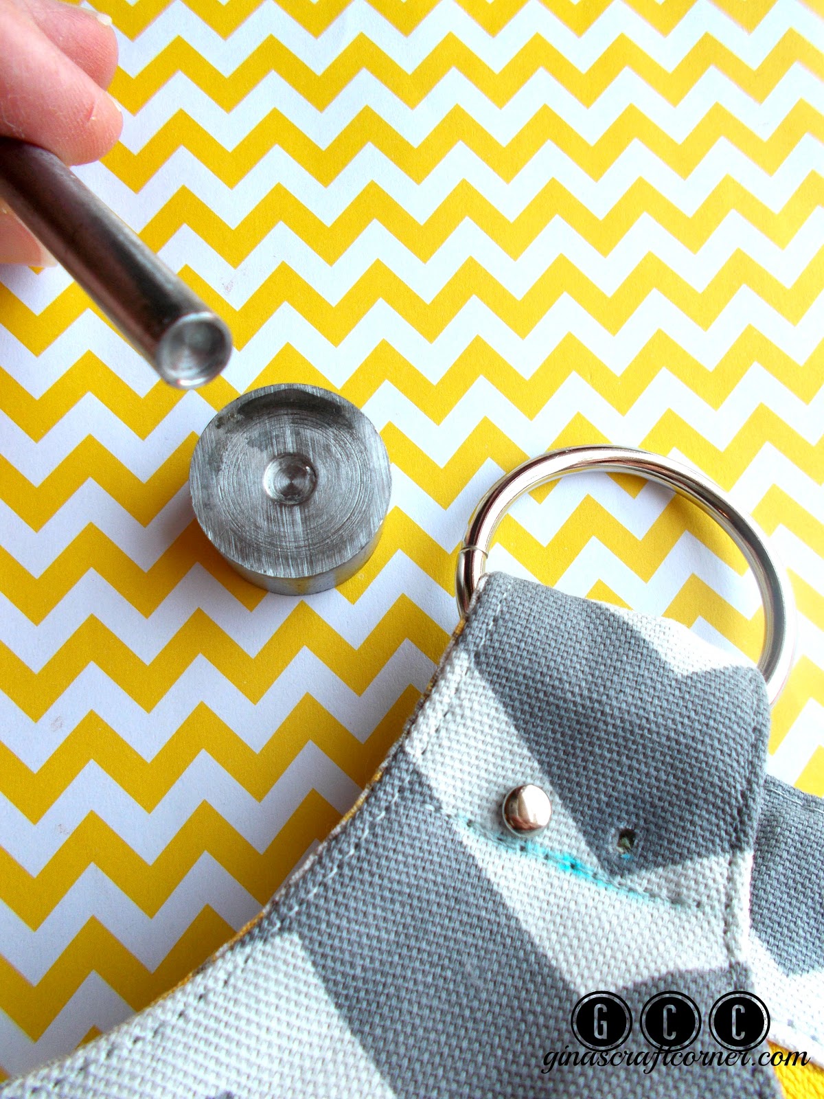 How to Add Rivets to Your Handmade Handbags — Gina's Craft Corner