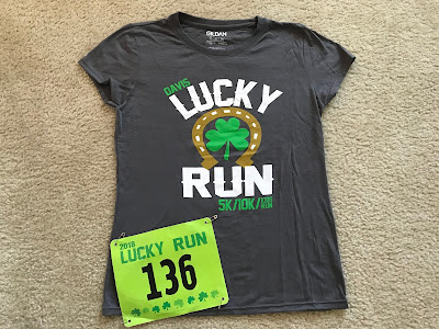 Davis Lucky Run 2018 shirt