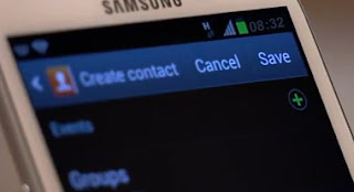 add contact on Samsung Galaxy s3 step7