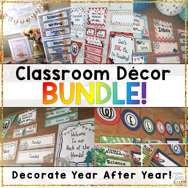classroom decor teaching resource