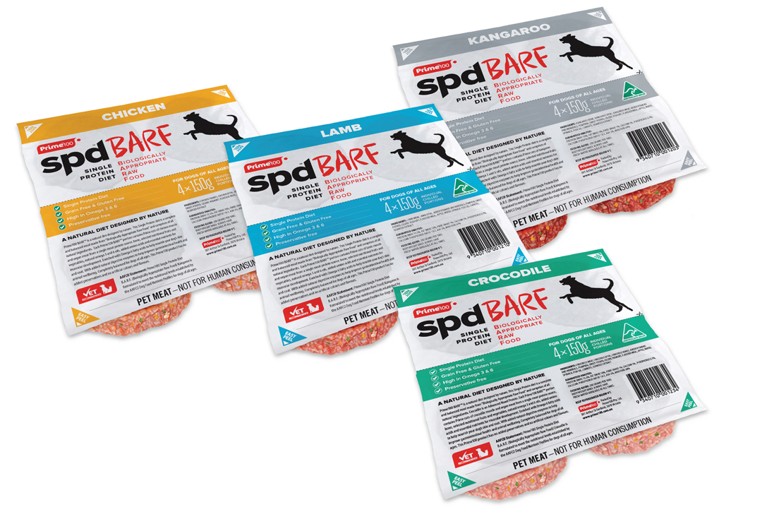 Prime100 Single Protein Diet BARF Food Australian Dog Lover