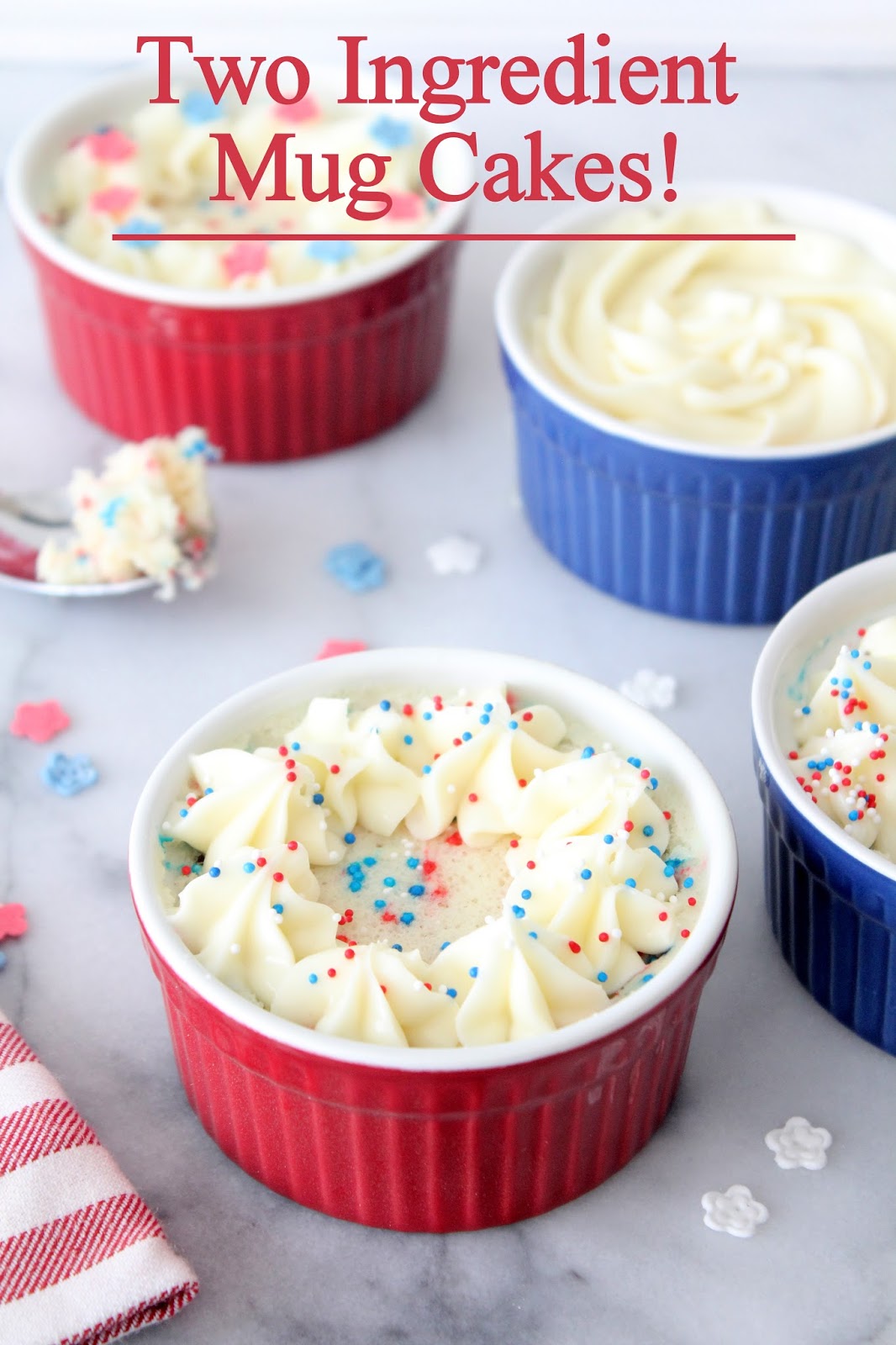 Cherry Tea Cakes Mug Cake