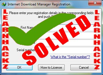 Registered Idm With Serial Key