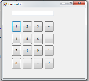 How to make a simple calculator in c# - Mesh Software