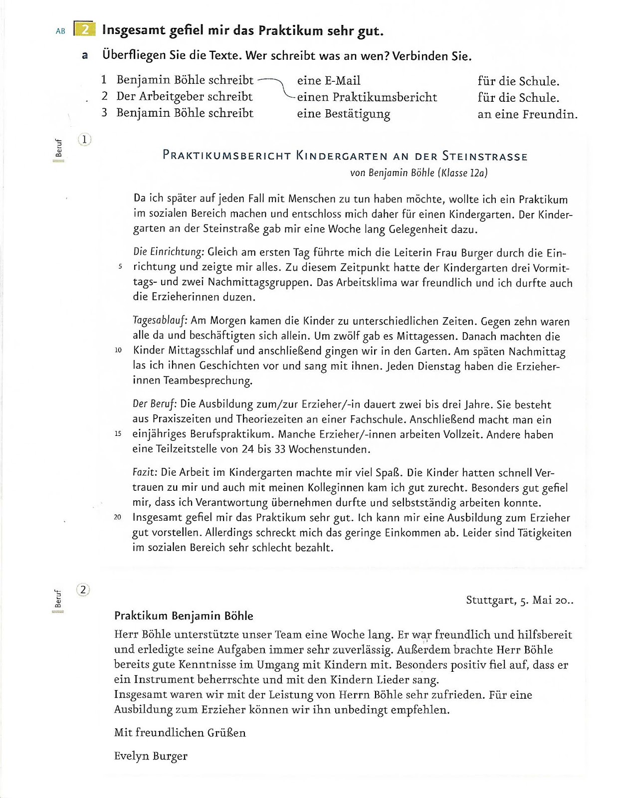 Deutsche Texte Zum Lesen B1 Pdf Deutsch ist schön...kommt!: B1 Texte für Präteritum (Im Unterricht zu