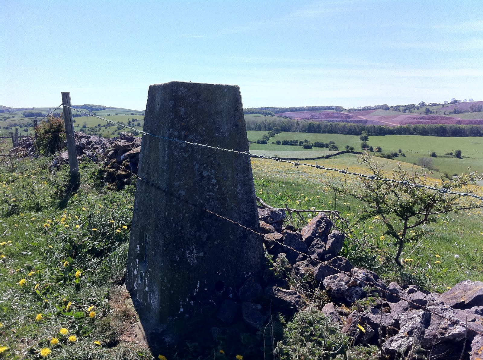  Toe Nails n' Quads Milk Hill Trig Point TP4823 14