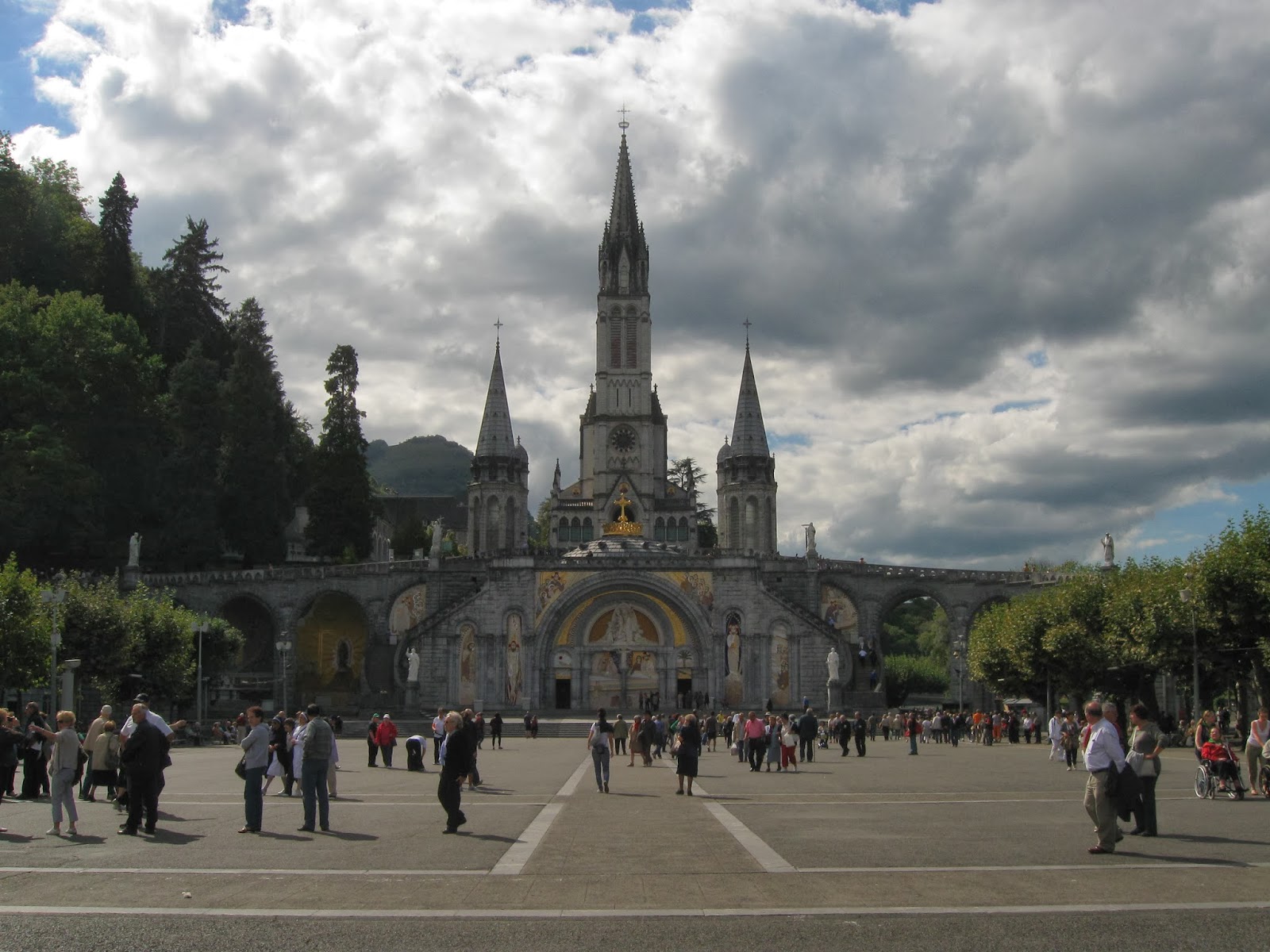 Lourdes, the Pyrenees and the Camino de Santiago The first pilgrimage