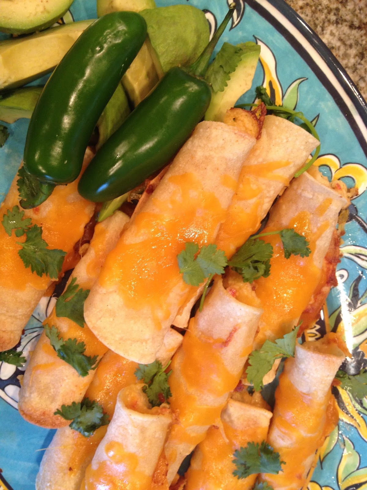 Nobody Puts Mama In A Corner! Chicken Flautas