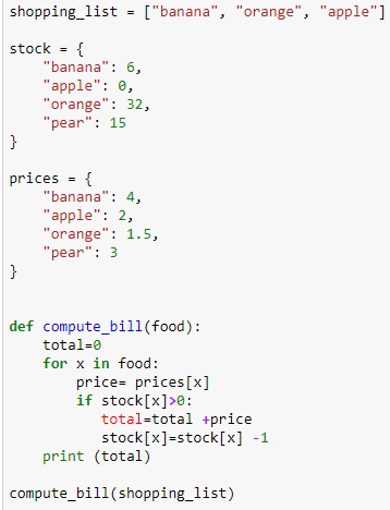 Python Basics- Dictionaries