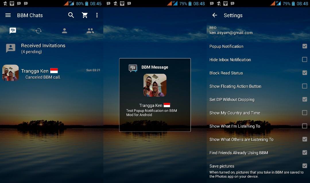 BBM Mod Transparan Versi 2.13.1.14 Terbaru Andro Zone Tips