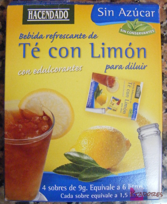 Té con limón para diluir Hacendado Ktadores