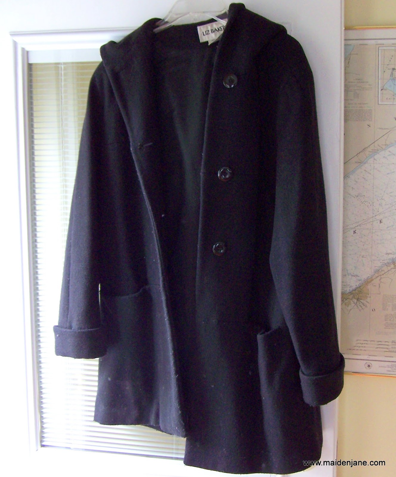 Simplicity 2168 Wool Coat Deconstruction Maiden Jane