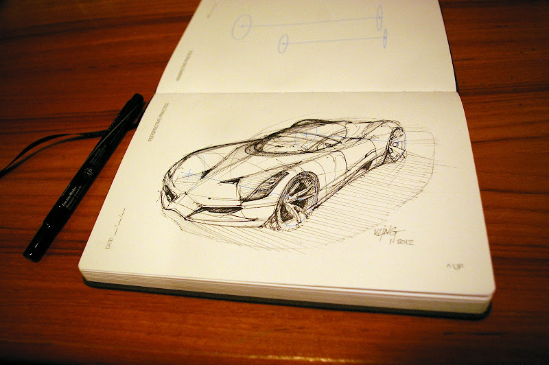drew a car. title=