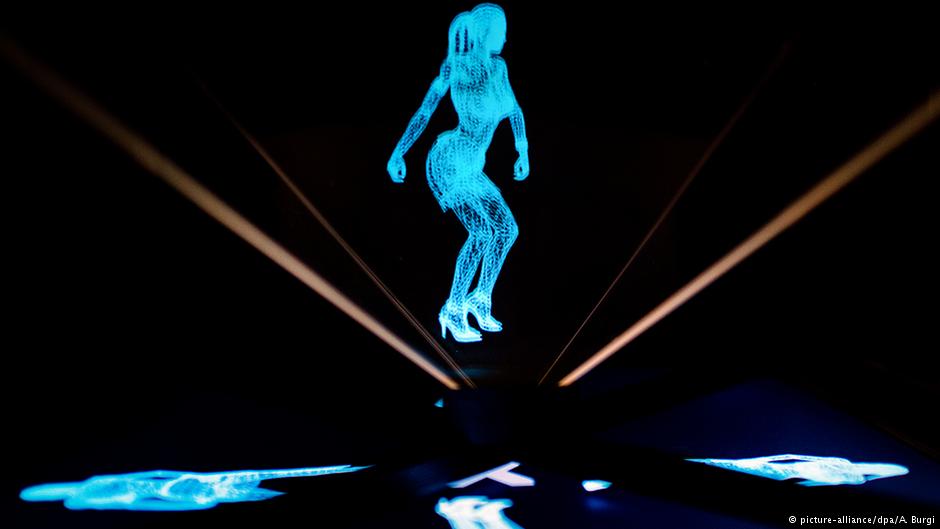 Как рисовать голограмму