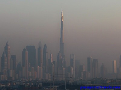 Burj Khalifa desde el Costa Fortuna