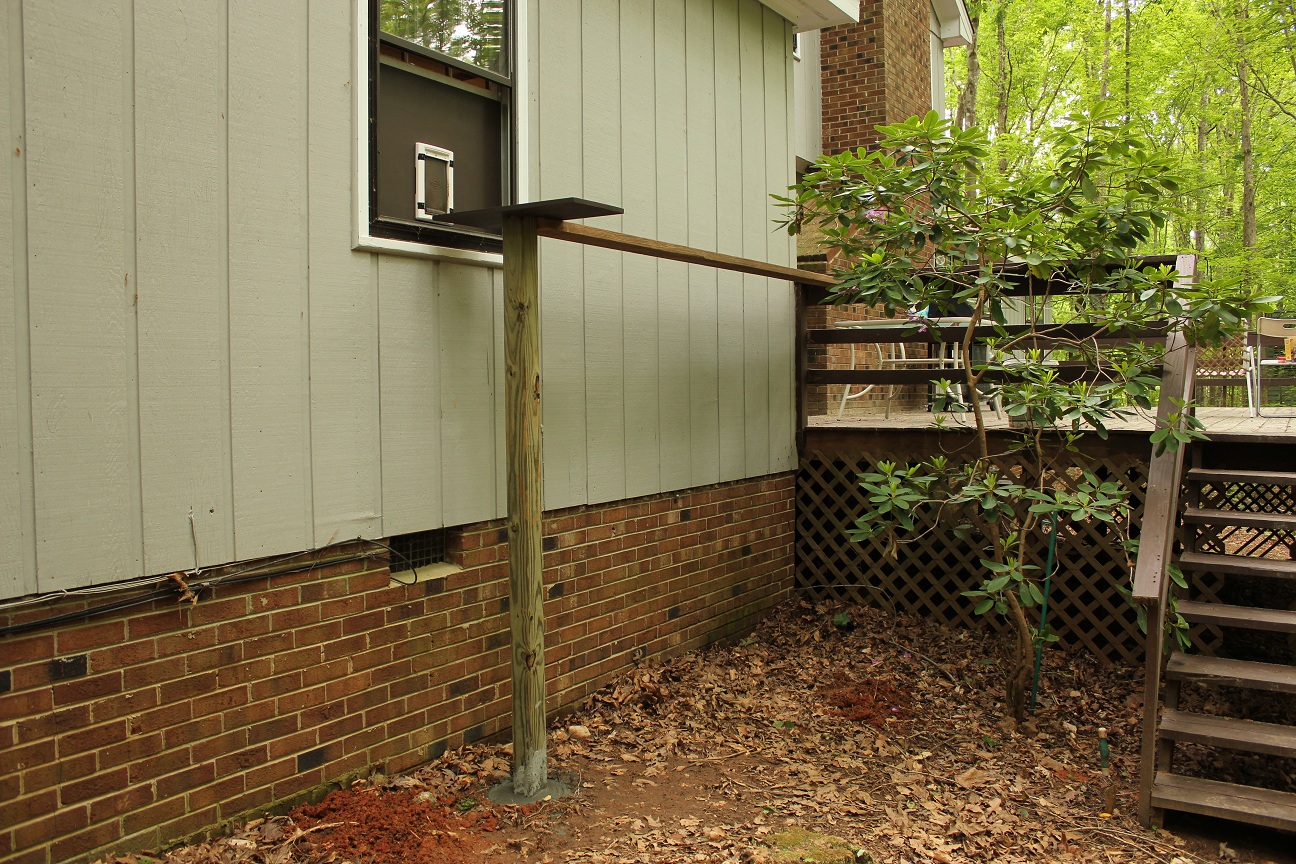 *The Handcrafted Life* How To Build a Custom Cat Door in a Window