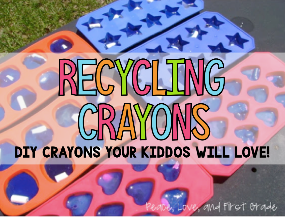 HOW TO MELT CRAYONS INTO FUN SHAPES Peace, Love, and First Grade