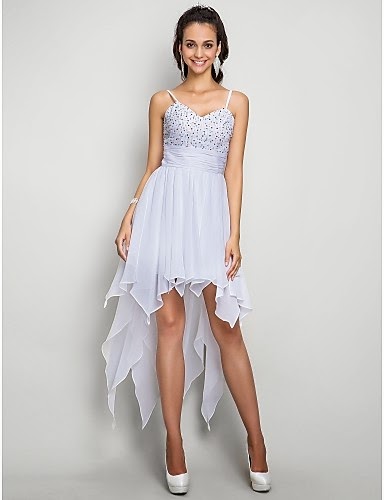 Fantásticos vestidos de fiesta asimétricos Fantásticos vestidos de fiesta asimétricos