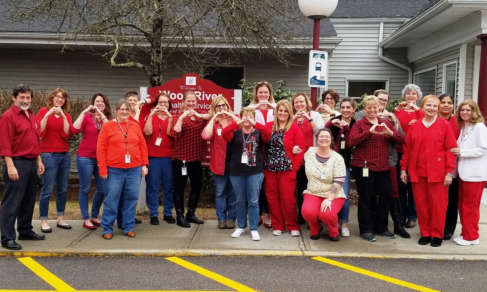 Progressive Charlestown Wood River Health Services staff show lots of