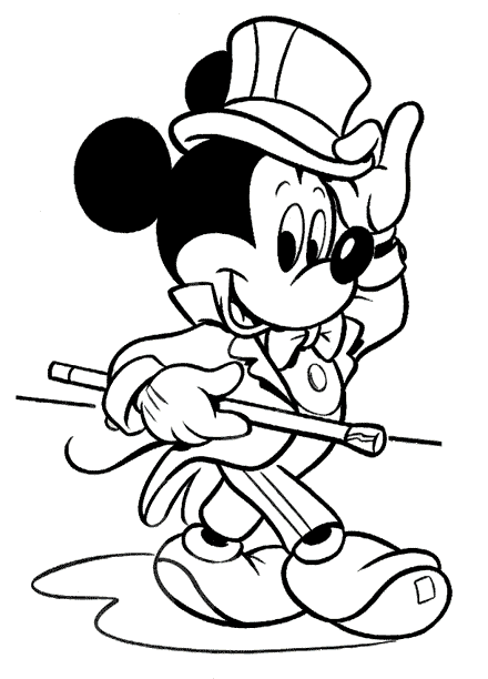Mickey Mouse Coloring Pages Fantasy Coloring Pages