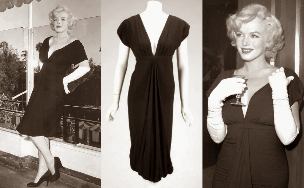Morningstar Pinup: Marilyn Monroe's Little Black Bubble Dress