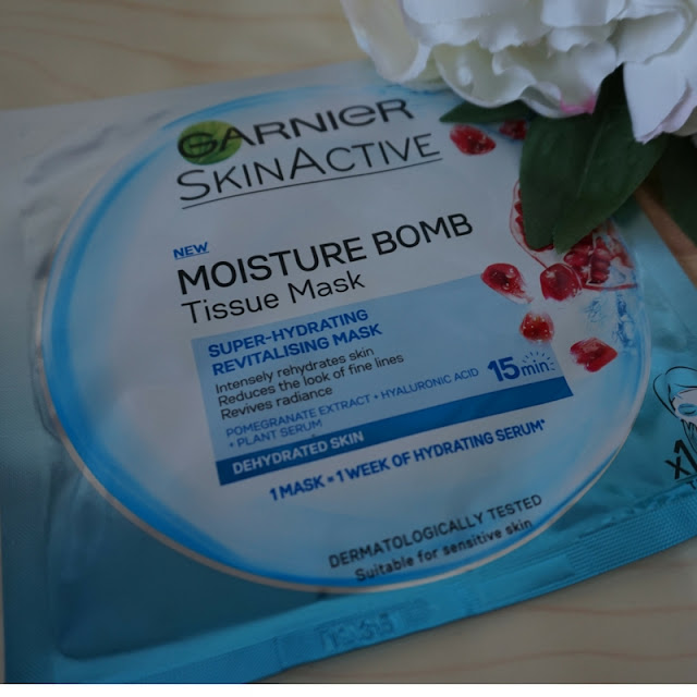 Beauty | Garnier SkinActive Moisture Bomb Tissue Mask