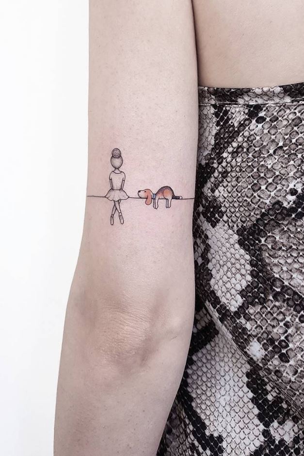 Mini tatuagens femininas super fofinhas Mini tatuagens femininas super fofinhas