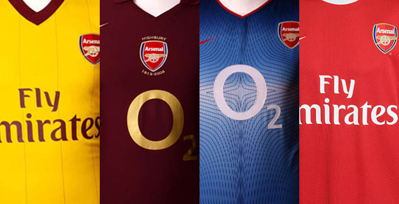 Patológico italiano Sofisticado Our Top 10 Nike Arsenal Kits - Footy Headlines