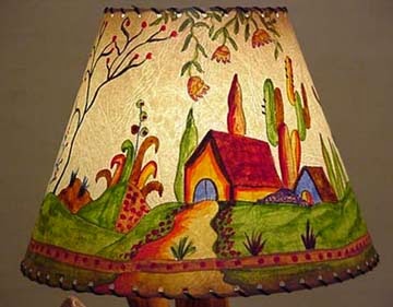 painting lampshade
